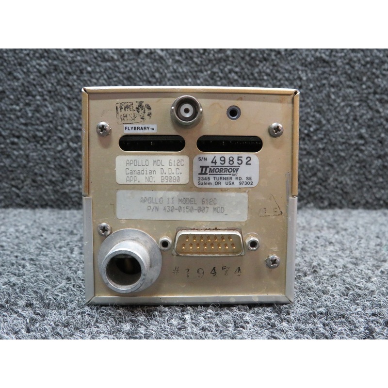 430-0150-007 II Morrow Apollo II 612C Course Indicator