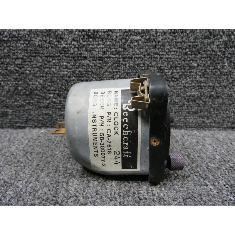 CA-7618 Borg Electric Clock (Worn)