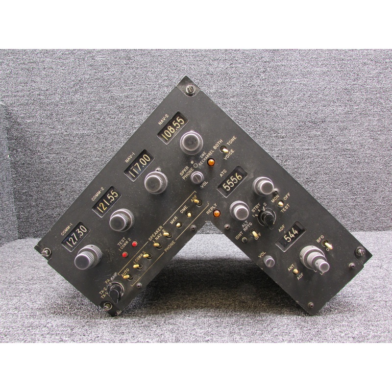 G-4324B Gables Engineering Avionics Control Panel (Worn Knobs and Switches)