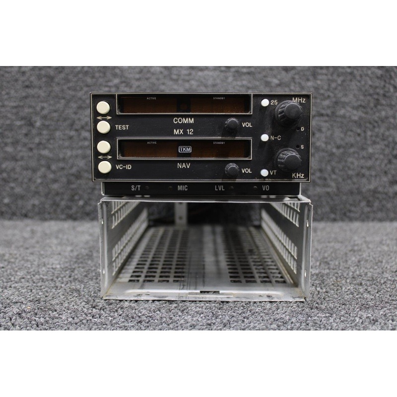 MX-12 TKM Nav-Comm Radio with Tray (Volts: 28) (Amps: 3.5)