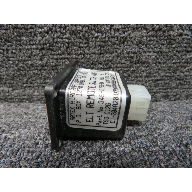 345-6196-04 Artex ELT Remote Switch 406