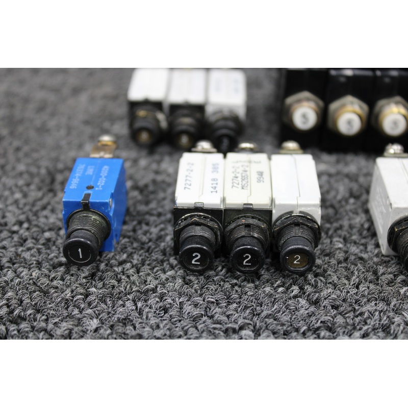 4200-002-1, 7274, W58X-1017 Mechanical Products, Klixon, AMF Push Breaker Set