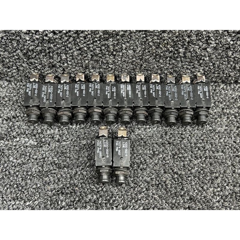 4200-002 Eaton Push to Reset Circuit Breaker Set (Amps: 2 and 5)