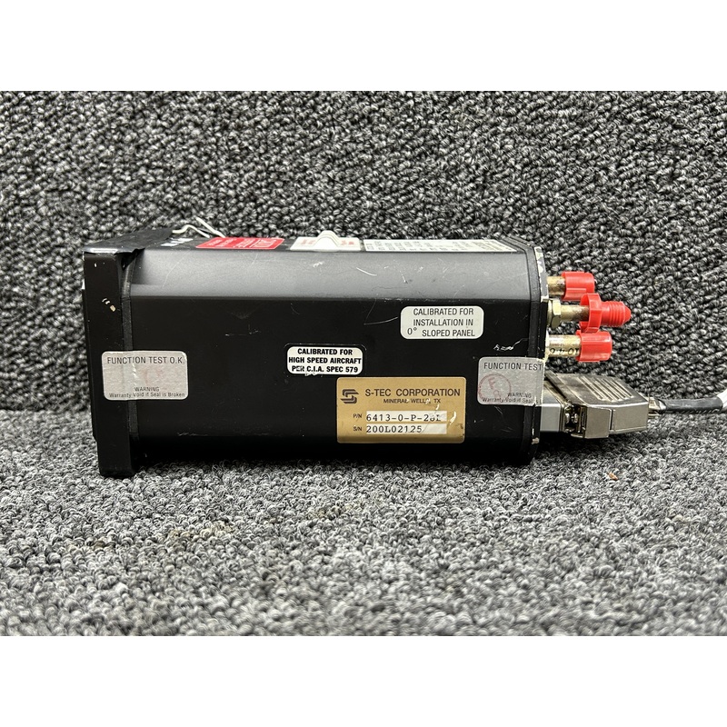 6413-0-P-28L (Alt: 504-0027-902) S-Tec, Castleberry Attitude Gyro Indicator