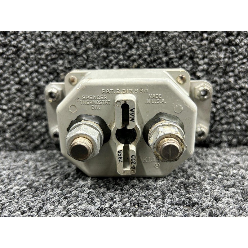 7855-6-200 Klixon Push to Reset Circuit Breaker (Amps: 200)