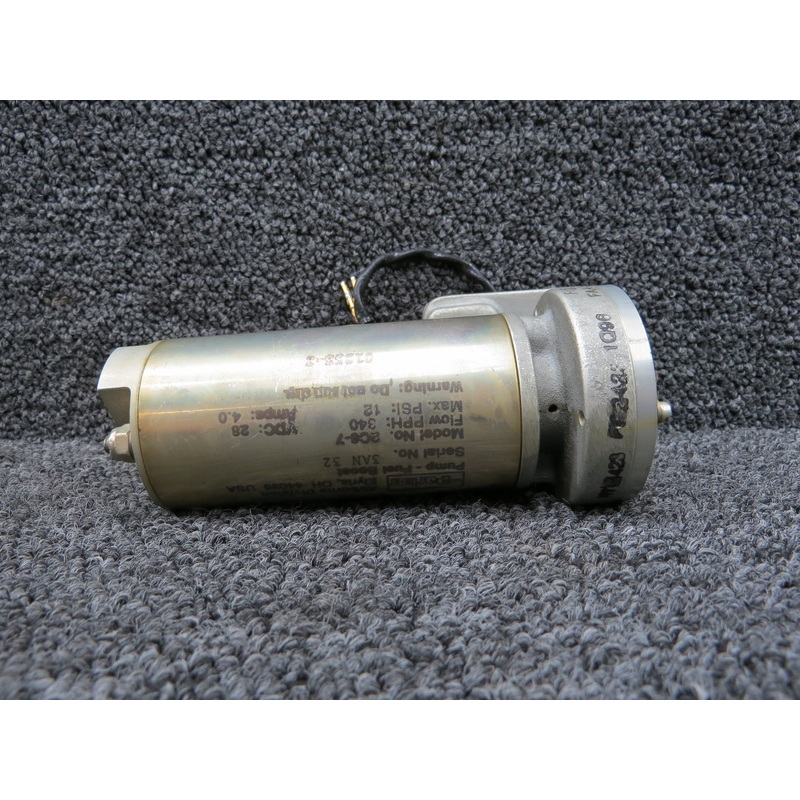 84100-003 Parker Airborne 2C6-7 Fuel Boost Pump Assembly (28V)