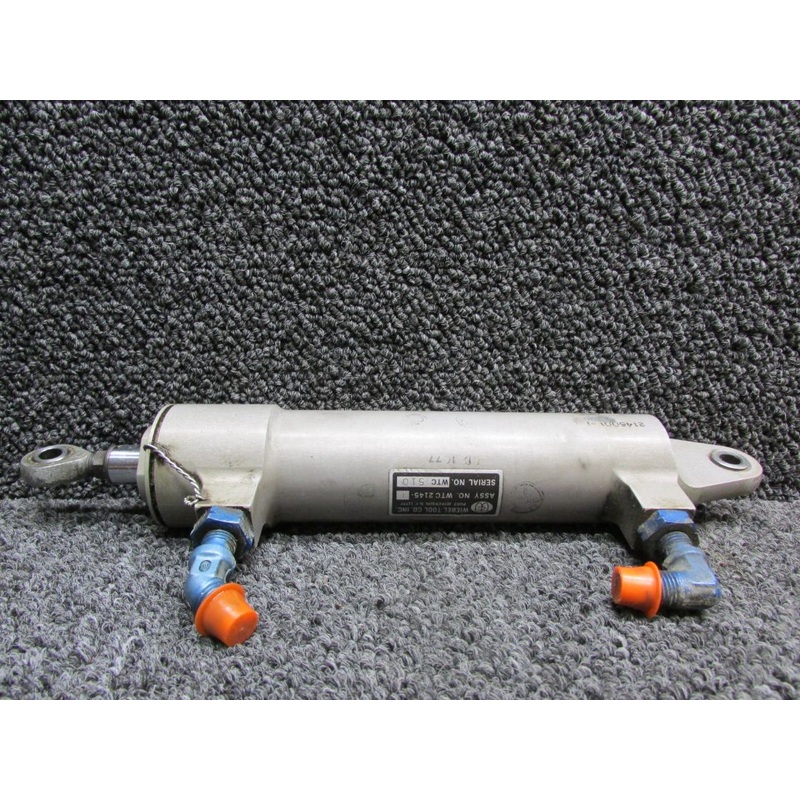 WTC2145-1 (Piper 451-822) Wiebel Main Landing Gear Hydraulic Actuator Assembly LH