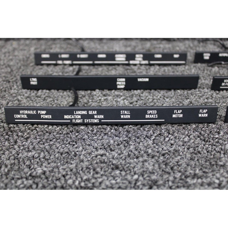106870 Piper PA46-350P LSI Circuit Breaker Panel Light Set (Volts: 115)