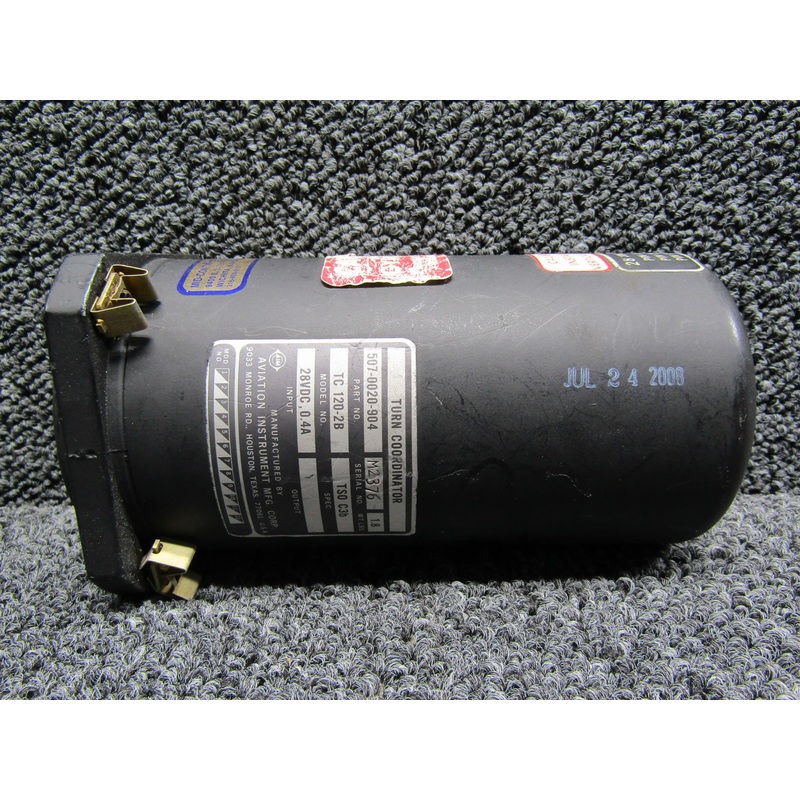 507-0020-904 Aviation Instruments TC120-2B Turn Coordinator (28V)