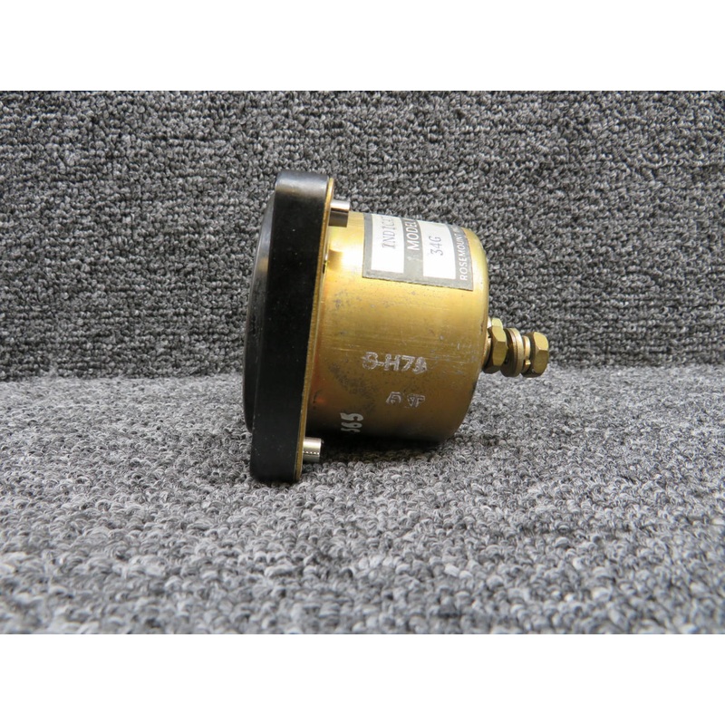 510501 (Alt: 550-565) Rosemount 34G Ammeter Indicator (Loose Parts) (Core)