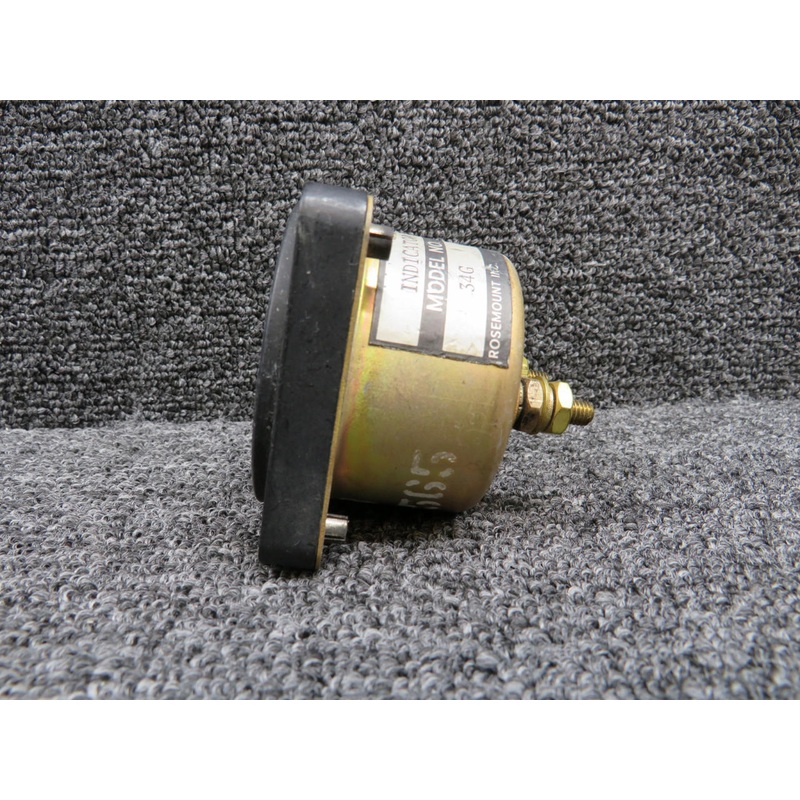 510501 (Alt: 550-565) Rosemount 34G Ammeter Indicator (Worn Face)
