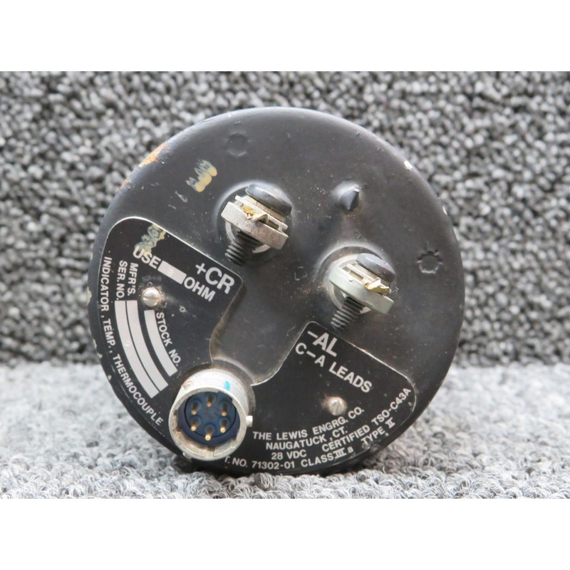 71302-01 Lewis Engineering Indicator Temperature Thermocouple