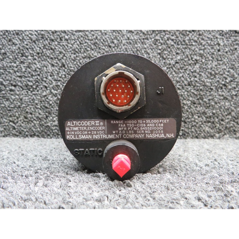 B4552110001 Kollsman Altimeter Encoder (Volts: 14-28)