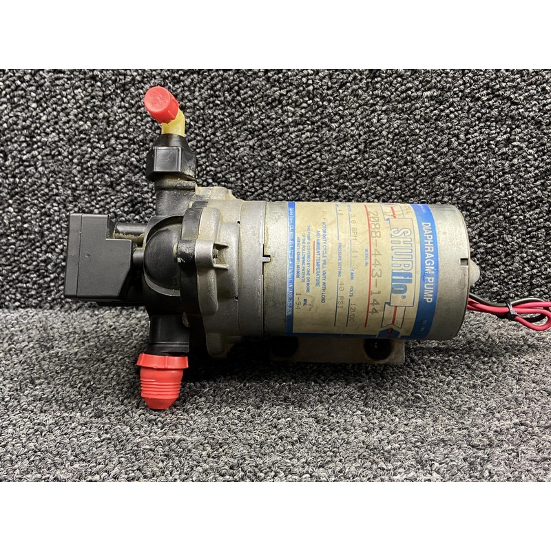2088-443-144 Shurflo Hopper Rinse Pump (Volts: 12) (Amps: 4) (PSI: 40)