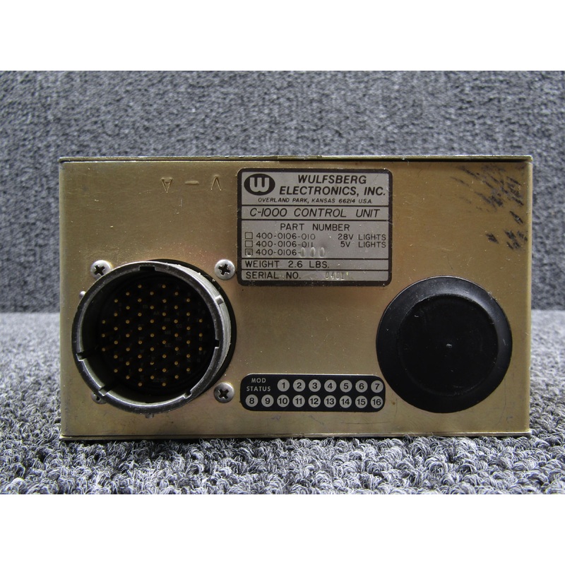 400-0106-000 Wulfsberg C-1000 Control Unit with Modifications