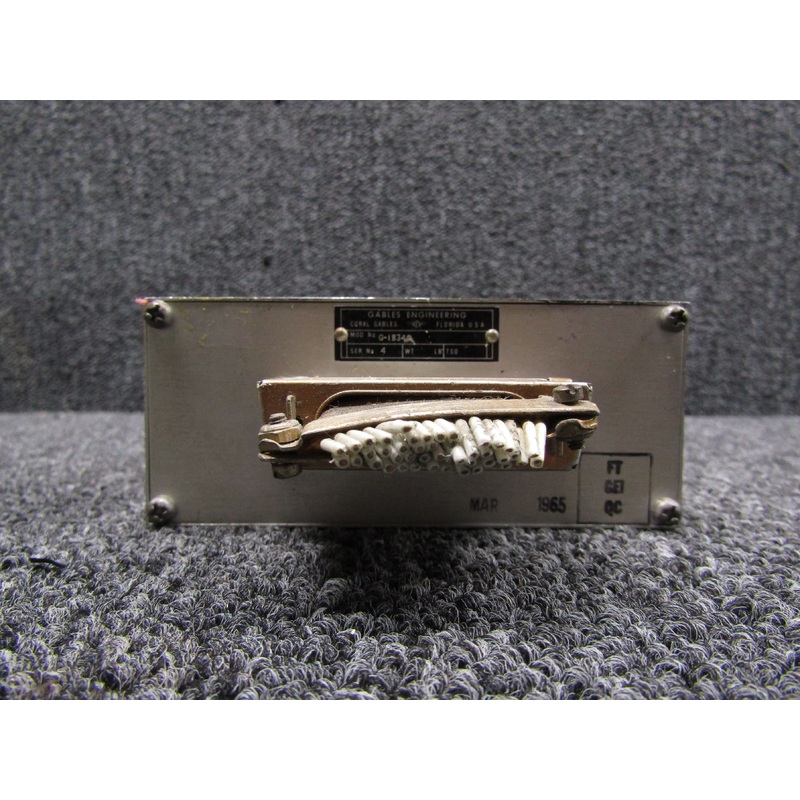 G-1834A Gables Engineering Frequency Selector Transponder