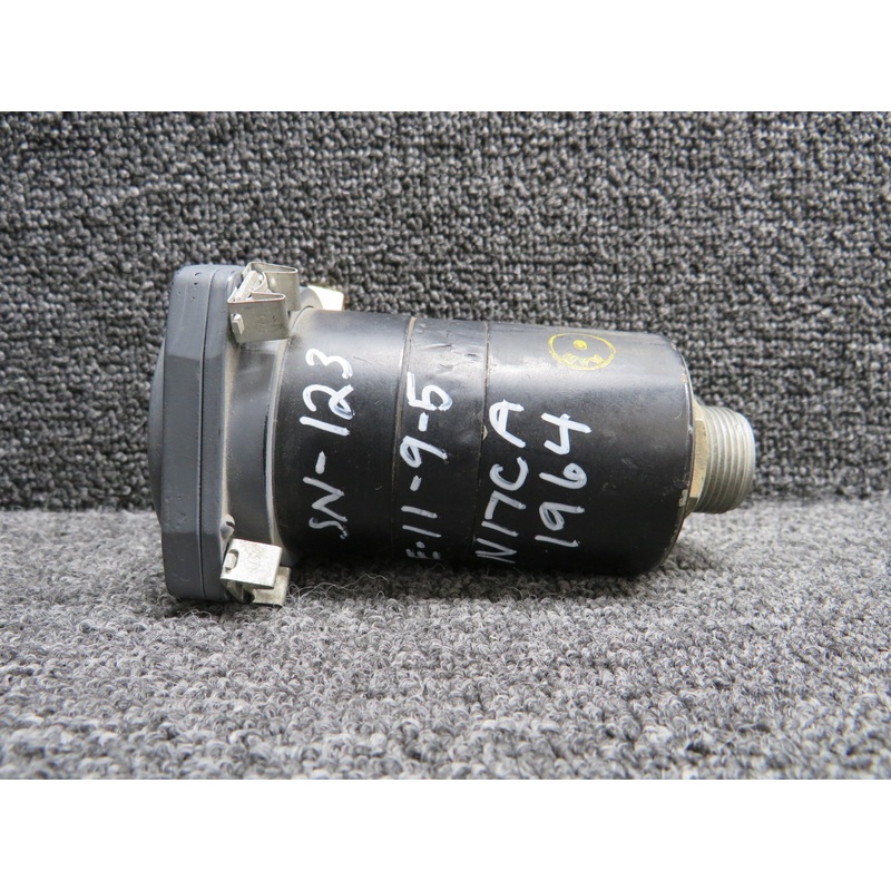 162C25 Lewis Fuel Temperature Indicator (28V) (Grey Face) (Painted Indications)