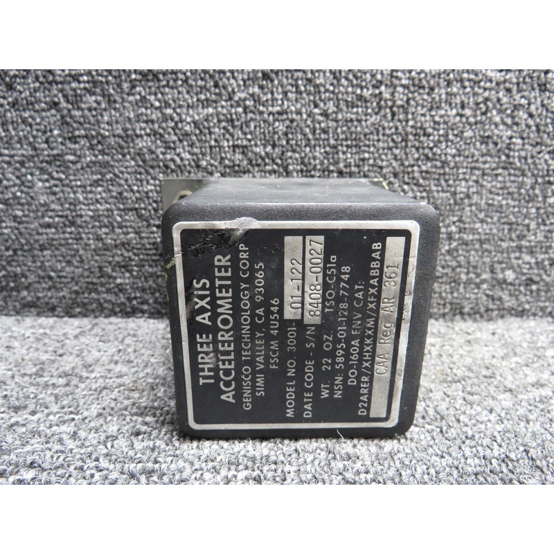 3001-01-122 Genisco Technology Three Axis Accelerometer