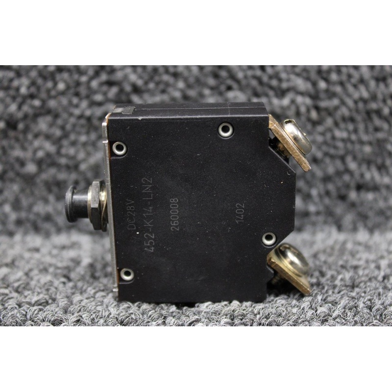 452-K14-LN2-70A ETA Push To Reset Circuit Breaker (V: 28, A: 70)
