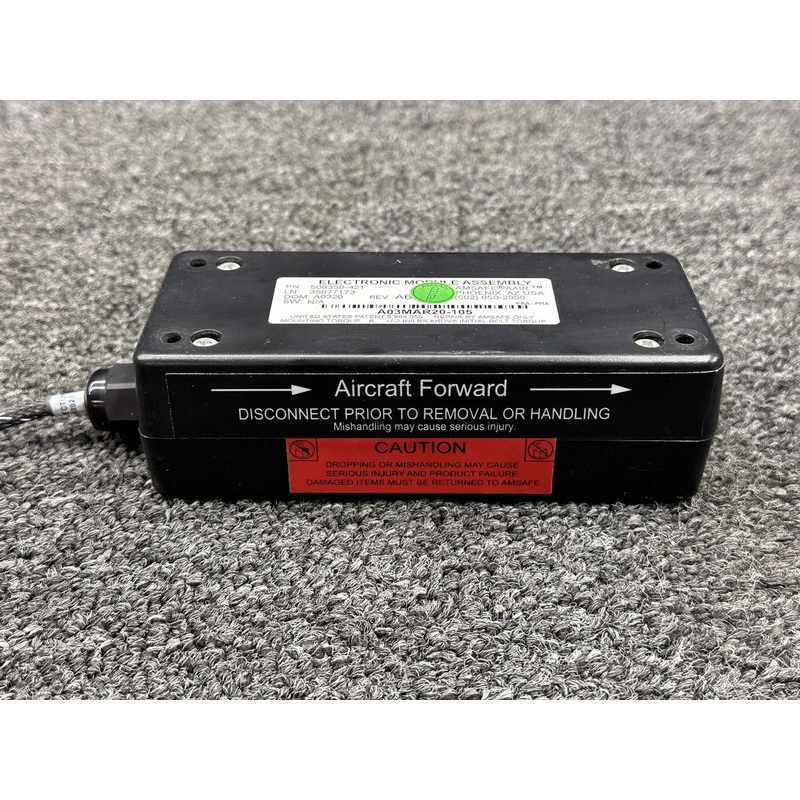 508358-421 Rev. AB Amsafe Electronic Seatbelt Inflator Module Assembly