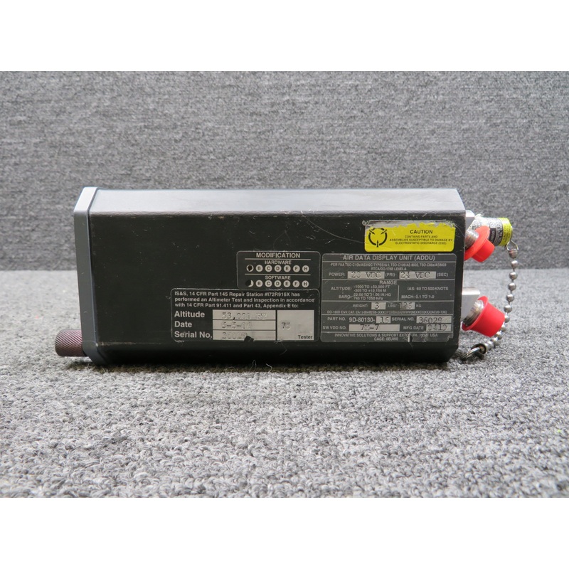 9D-80130-16 Innovative Solutions Air Data Display Unit w Configuration Module