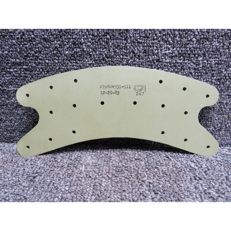 159RDW531-911 Gulfstream Plate Assembly