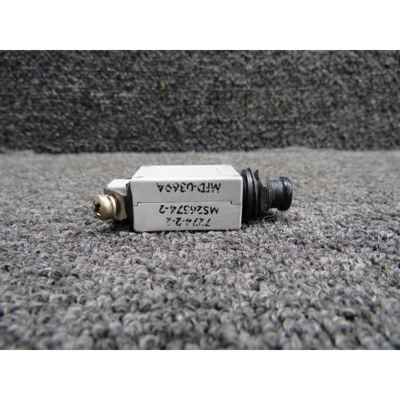 7274-2-2 Klixon Push Circuit Breaker