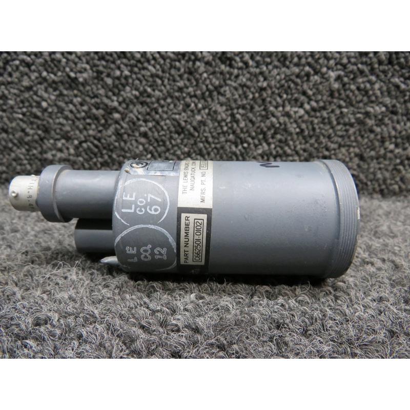 153LA30A (Alt: C662501-0102) Lewis DC Ammeter Indicator (Worn)