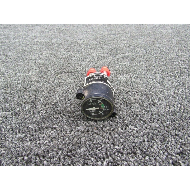 3-310-5 (Alt: 48501) U.M.A. Gyro Suction Gauge Indicator