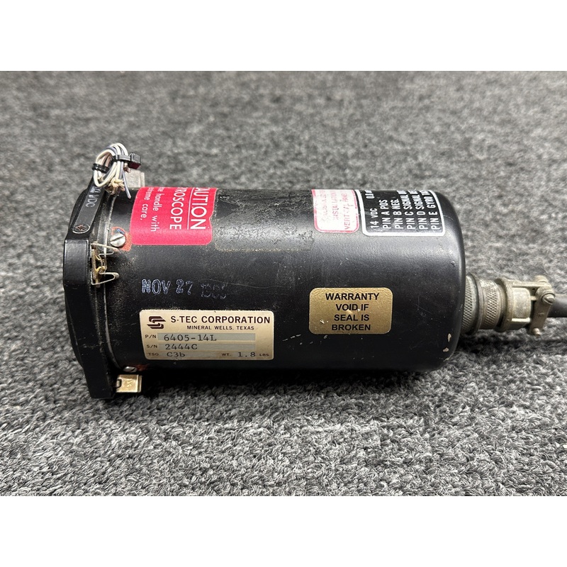 6405-14L S-Tec Turn Coordinator Indicator (Lighted) (14V)