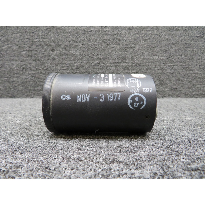 267-917-003 (Alt: 90-380009-5) Gull Airborne Fuel Flow Gauge (Cracked Glass)
