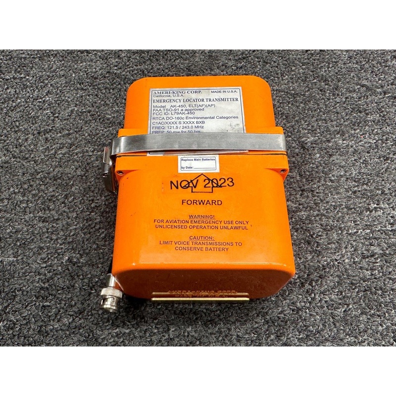 450001, 4500010 Ameri-King AK-450 Emergency Locator Transmitter with Antenna