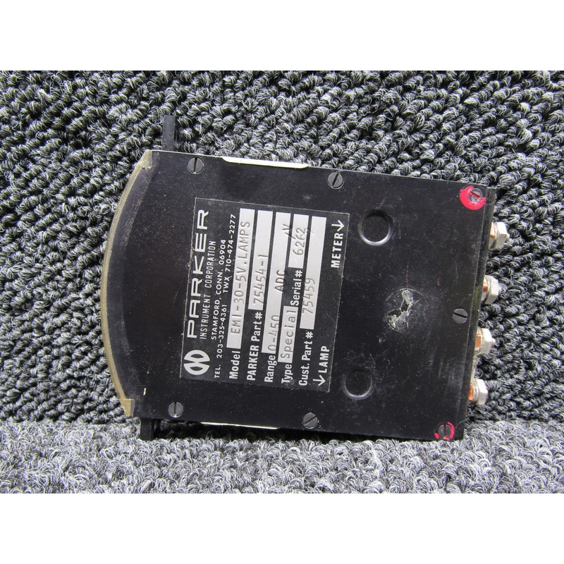 75459 (Alt: 75454-1) Parker Voltmeter Indicator