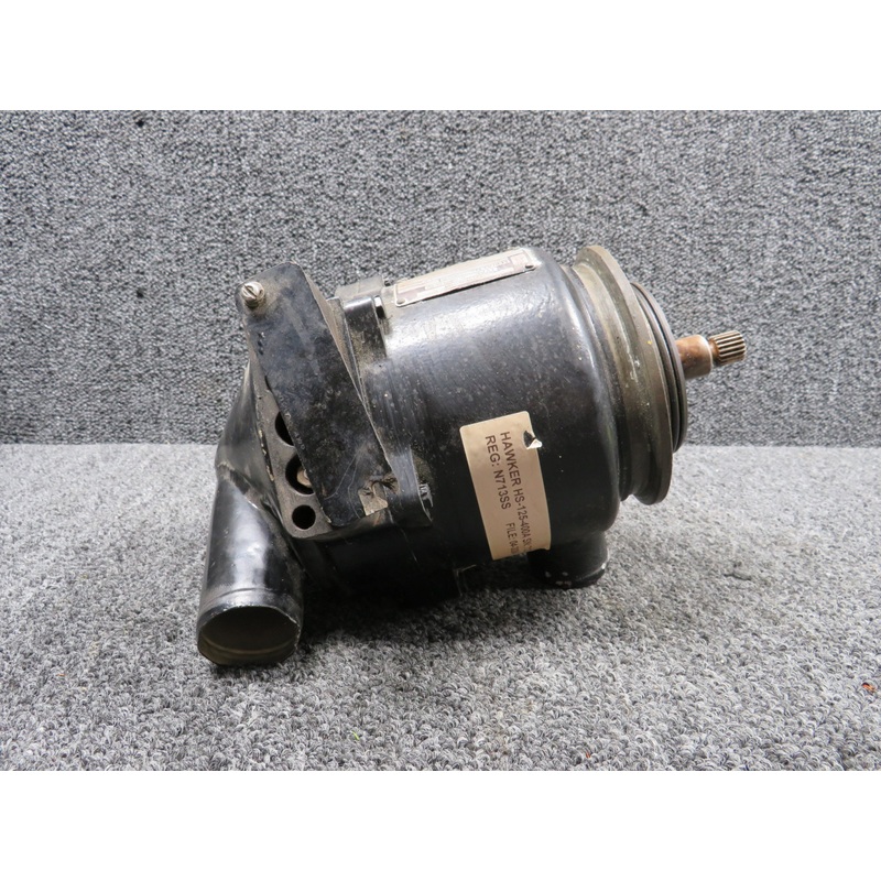 N0904-1C Rotax Hawker HS-125-400A Alternator with Mods (Broken Connection Cover)