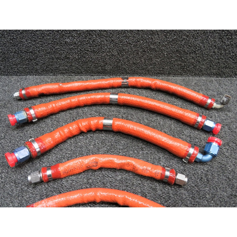 111F504-660210 Stratoflex, Aeroquip APC Hose Assembly Set of 9