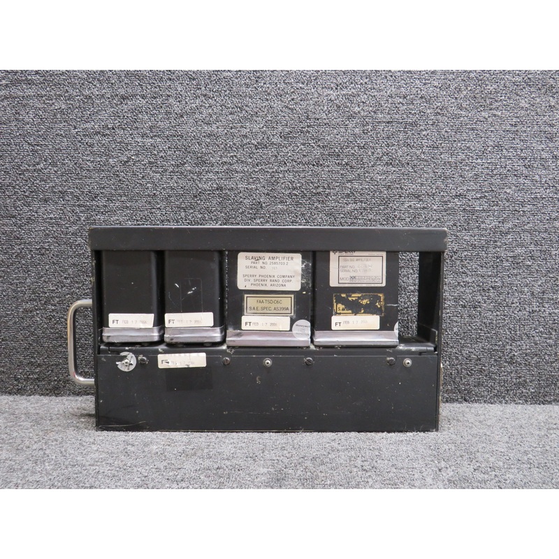 1783180-122 Sperry Amplifier Rack with Slaving AMP and Server AMP with Mods