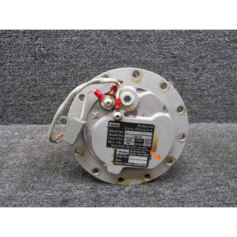 60-389010-15 Parker 1D1-6OH Fuel Boost Assembly (Loose Parts) (Core)