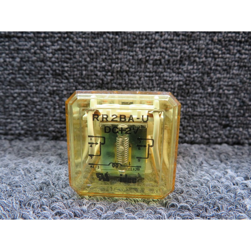 RR2BA-U IDEC Power Relay (12 Volts) (New Old Stock)