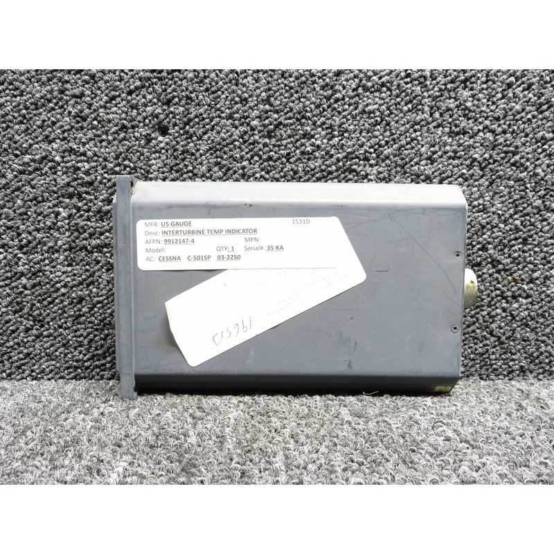 VSDL-0C419A (Alt: 9912147-4) US Gauge Interturbine Temp Indicator (28V)