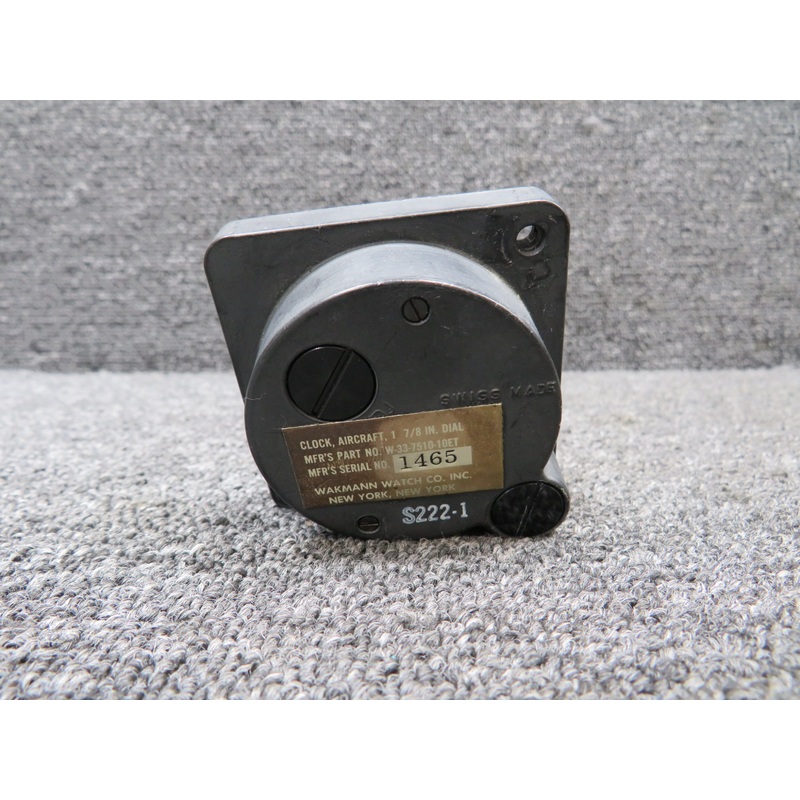 W-33-7510-10ET Wakmann 8 Day Clock (Core)