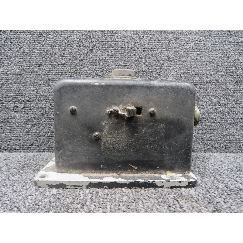 Weston Gyro Power Supply Unit Partial Data Plate (Worn)