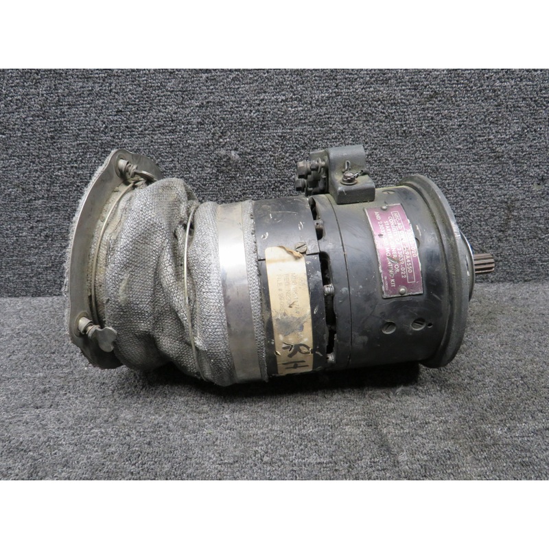 23032-022 Lear Siegler DC Starter-Generator with Modifications and Adapter