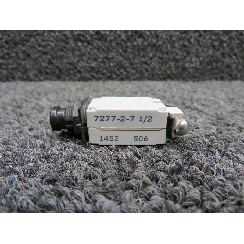 7277-2-7-1-2, 7277-2-10 Klixon Push Breaker (Amps: 7.5-10) (Set of 3)