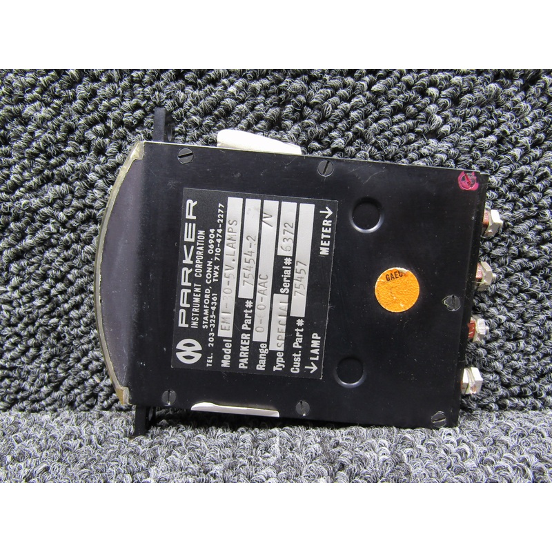 75457 (Alt: 75454-2) Parker Voltmeter Indicator