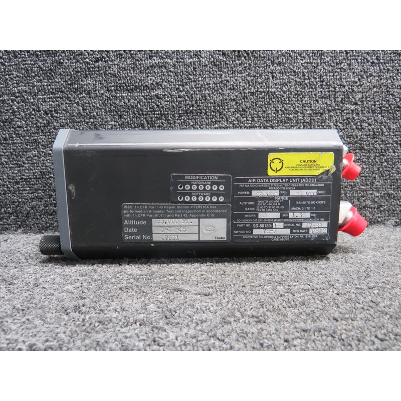 9D-80130-16 Innovative Solutions Air Data Display Unit w Mods (28V)