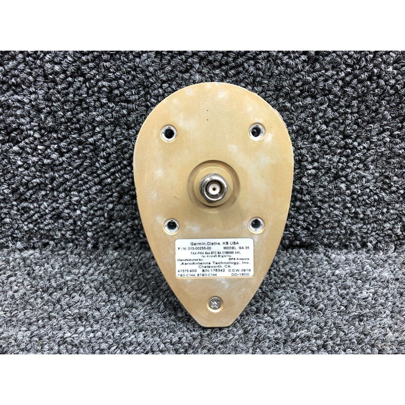 013-00235-00 (Alt: AT575-93G) Garmin, Aero GPS WAAS GA35 Antenna