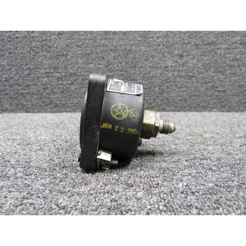 405-2-1200 (Alt: 3850073-501) SMS Hyd Pressure Gauge (Worn Paint, Cloudy Face)