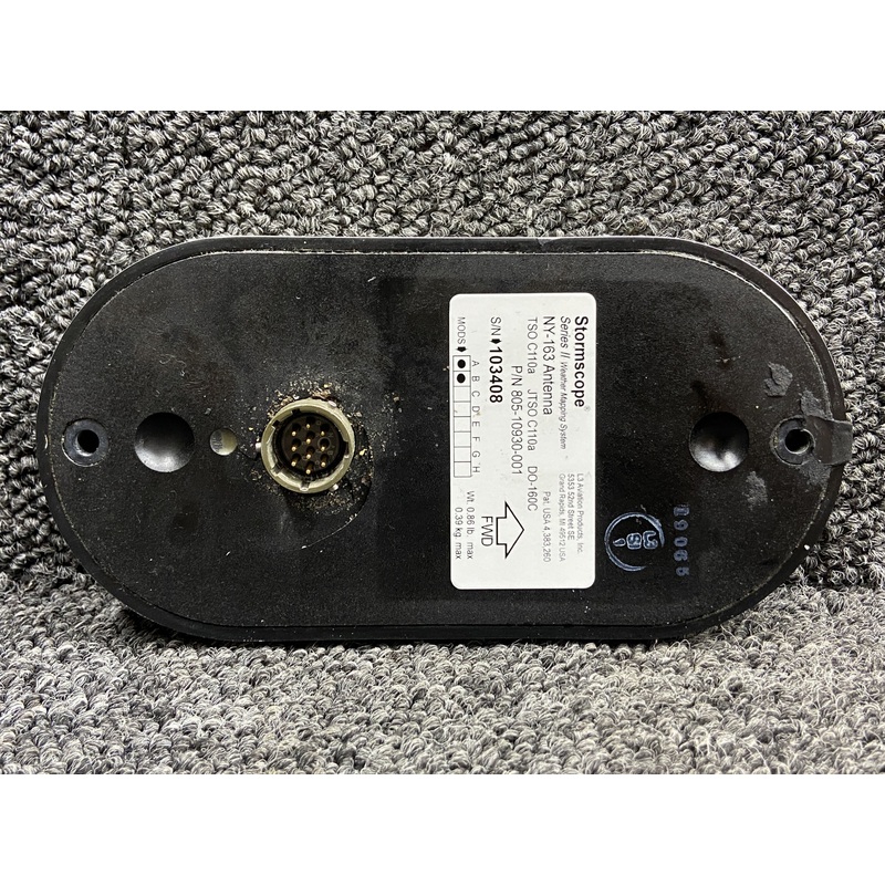 805-10930-001 L3 NY-163 Stormscope Antenna w Mods (Core)