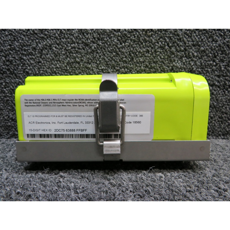 A3-06-2880 Artex ELT-345 Emergency Locator Transmitter with Tray and Switch