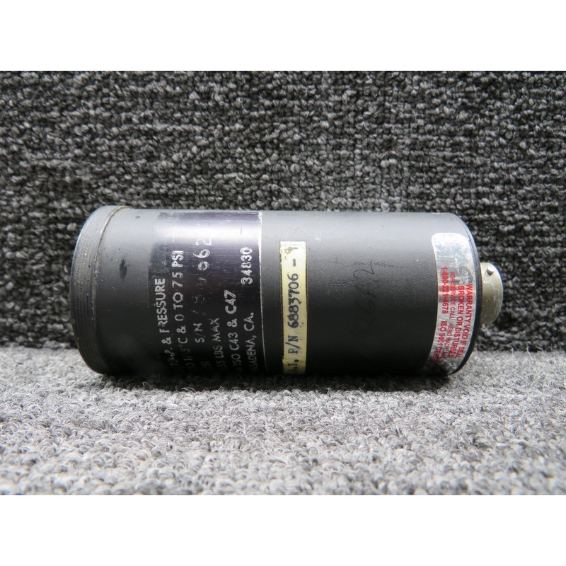 124-251 (Alt: 6883706-1) Kratos Oil Temperature and Pressure Indicator